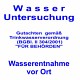 Wasseruntersuchung Bakteriologisch