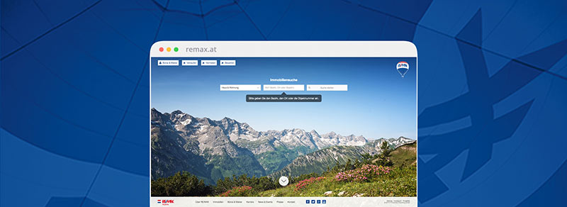 Website für RE/MAX Austria