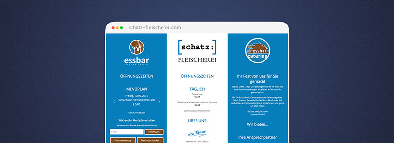 Website: Fleischerei Schatz