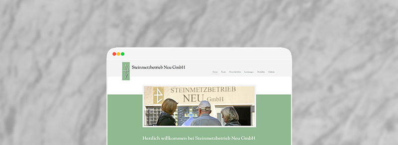 Website: Steinmetz Neu GmbH