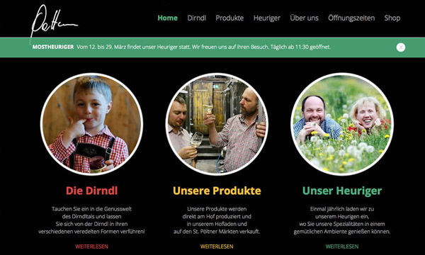 Website: Gatterer Abhof