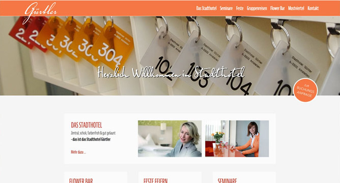 Website: Stadthotel Gürtler