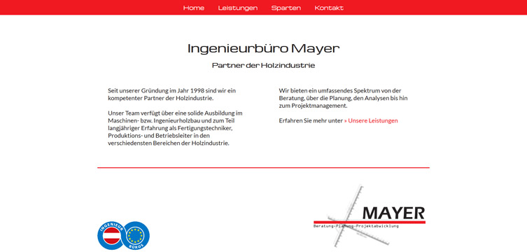 Website: Ingenieurbüro Mayer