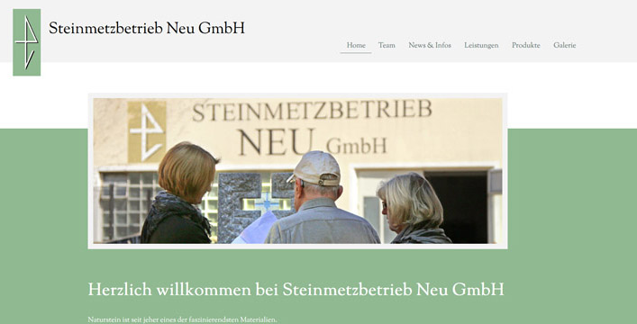 Website: Steinmetz Neu GmbH